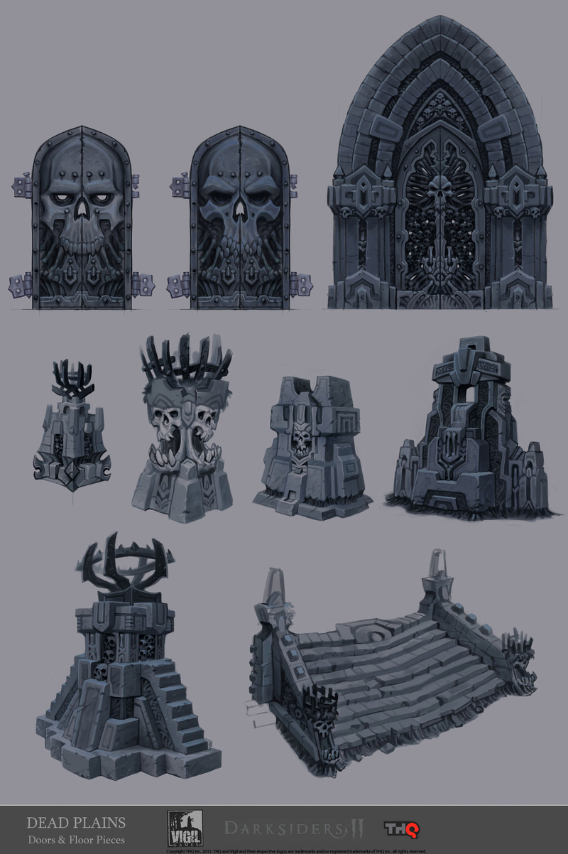 Illustration for article titled The Art of Darksiders II
